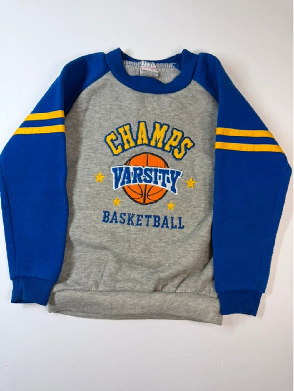 Vintage Swiggies Toddler Champs Varsity Basketball Sweatshirt Fits 3T